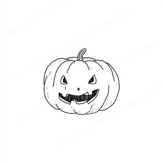 Jack-O-Lantern Vector Graphic preview