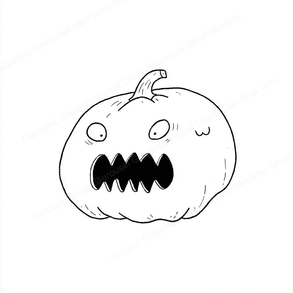 Jack-O-Lantern Vector Graphic preview