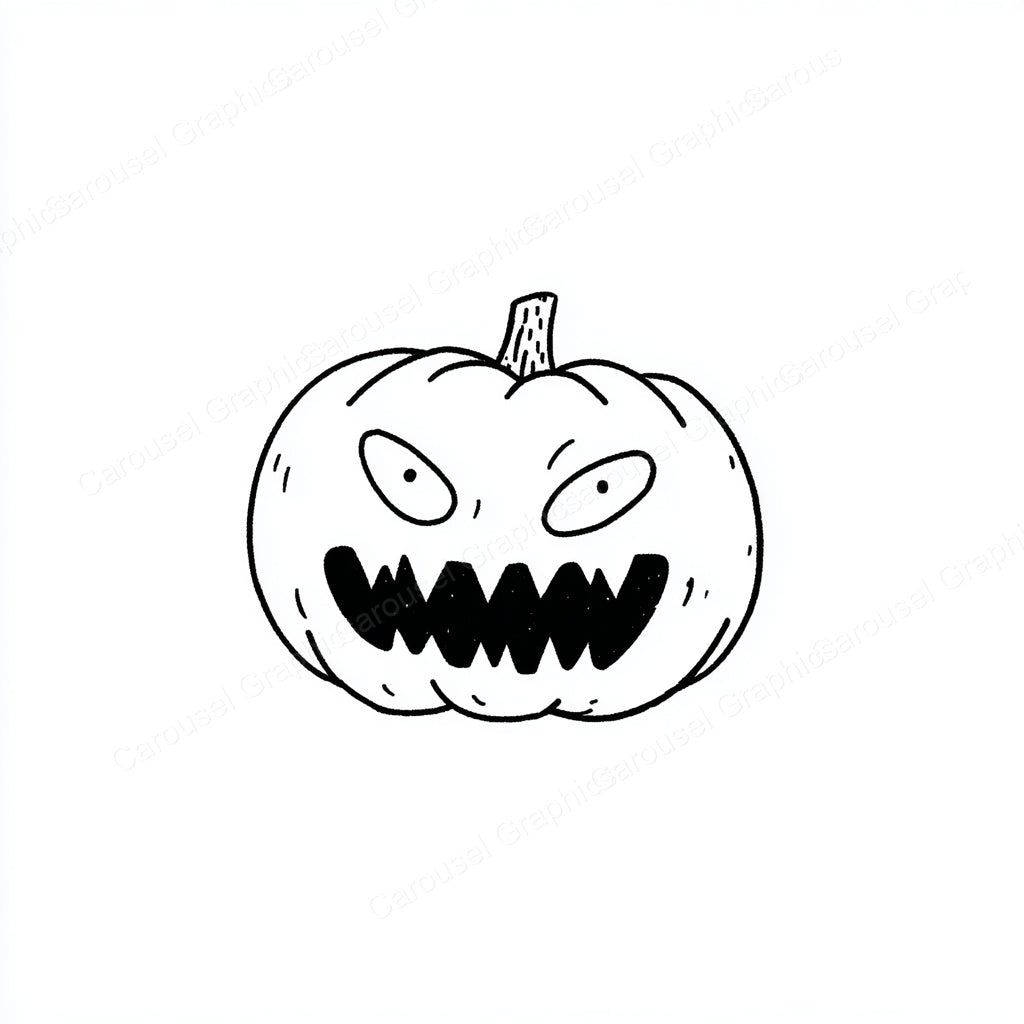 Jack-O-Lantern Vector Graphic preview