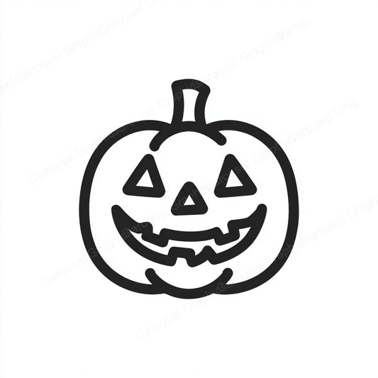 Jack-O-Lantern Vector Graphic preview