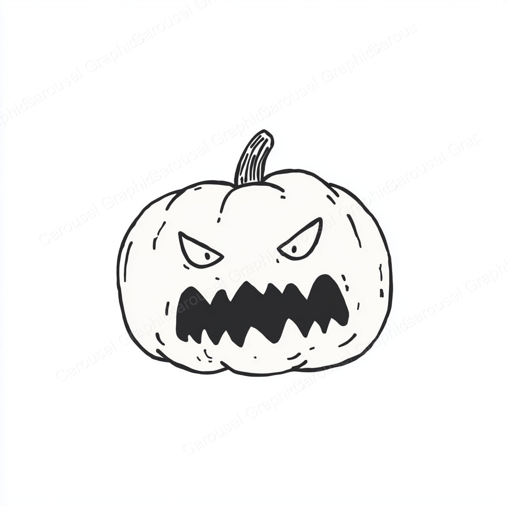 Jack-O-Lantern Vector Graphic preview