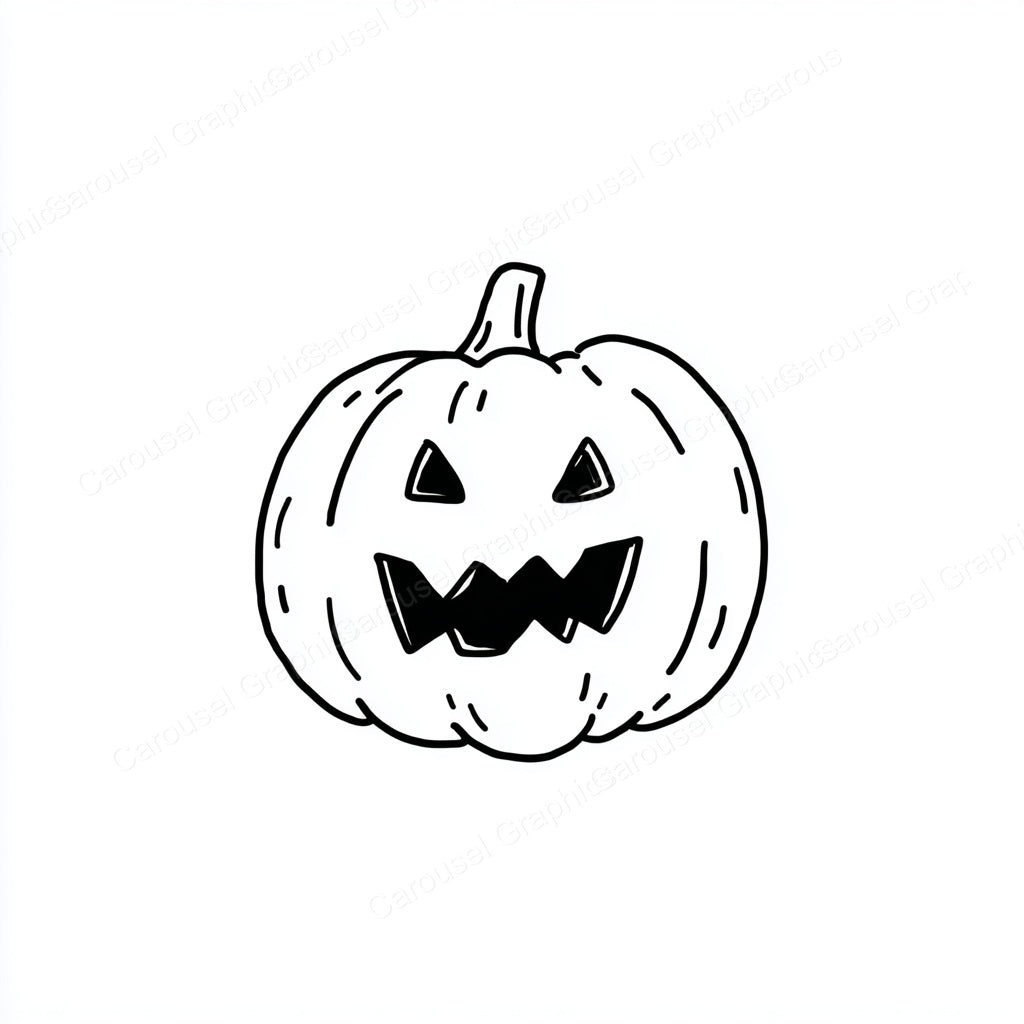 Jack-O-Lantern Vector Graphic preview