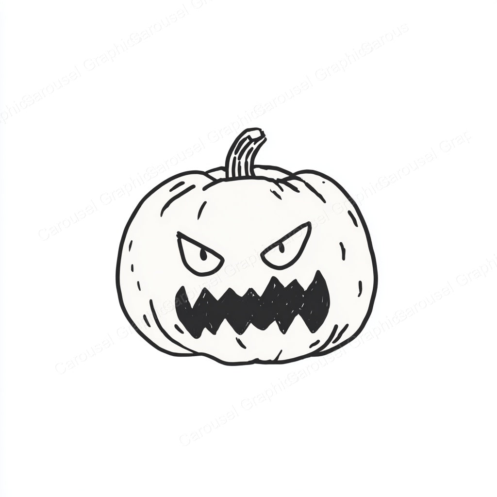 Jack-O-Lantern Vector Graphic preview
