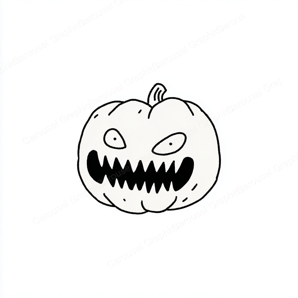 Jack-O-Lantern Vector Graphic preview