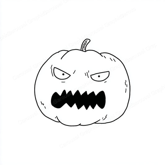 Jack-O-Lantern Vector Graphic preview