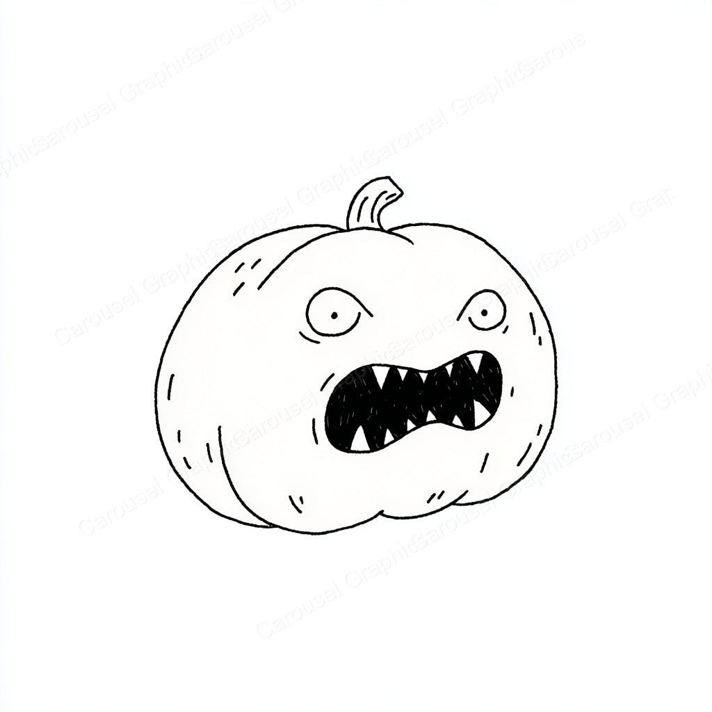 Jack-O-Lantern Vector Graphic preview