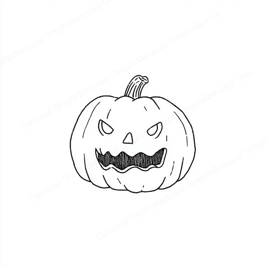 Jack-O-Lantern Vector Graphic preview