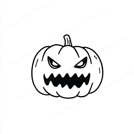 Jack-O-Lantern Vector Graphic preview