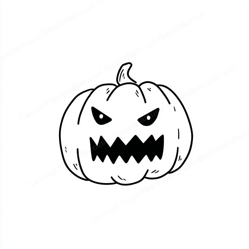 Jack-O-Lantern Vector Graphic preview