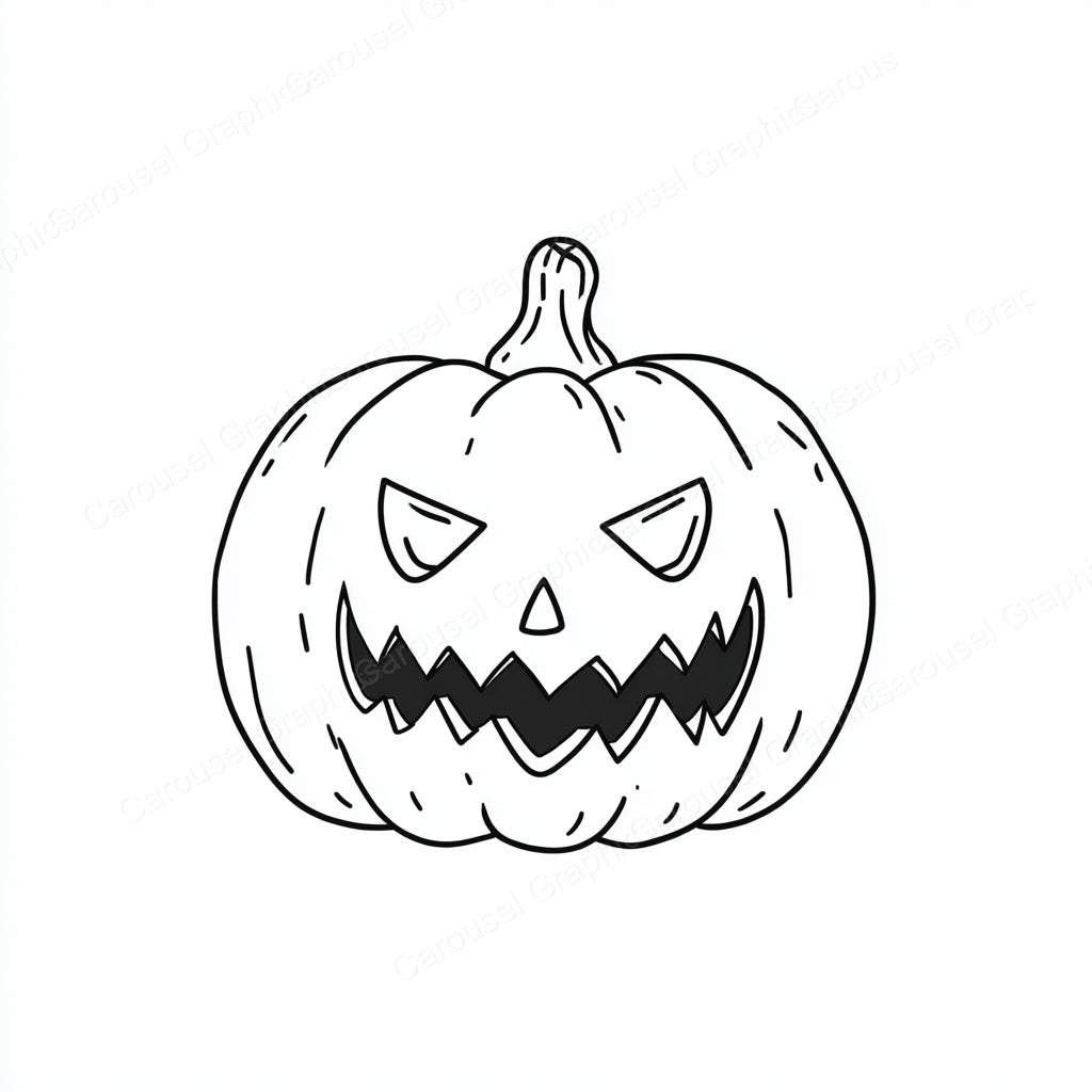 Jack-O-Lantern Vector Graphic preview