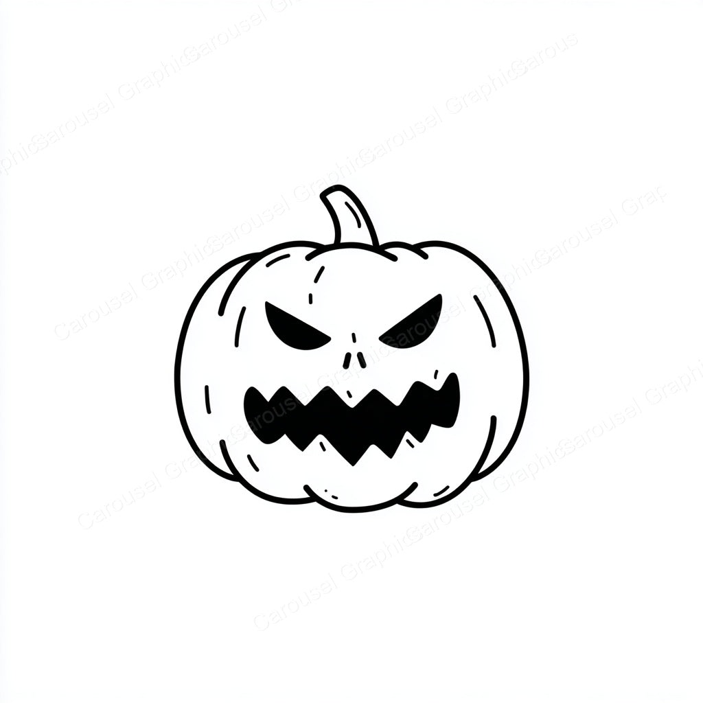 Jack-O-Lantern Vector Graphic preview