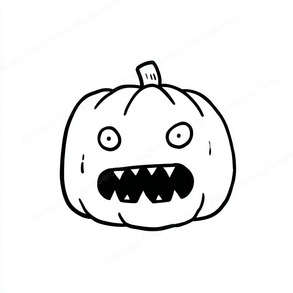 Jack-O-Lantern Vector Graphic preview