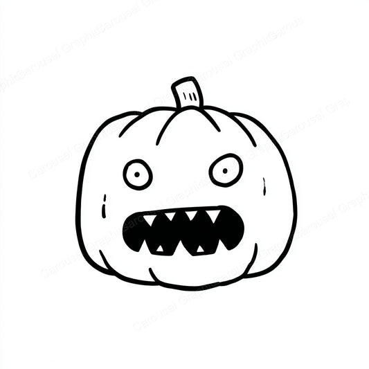 Jack-O-Lantern Vector Graphic preview