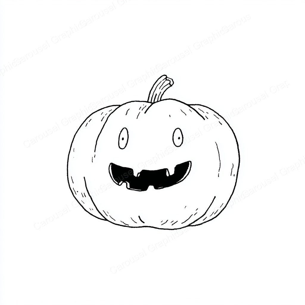 Jack-O-Lantern Vector Graphic preview