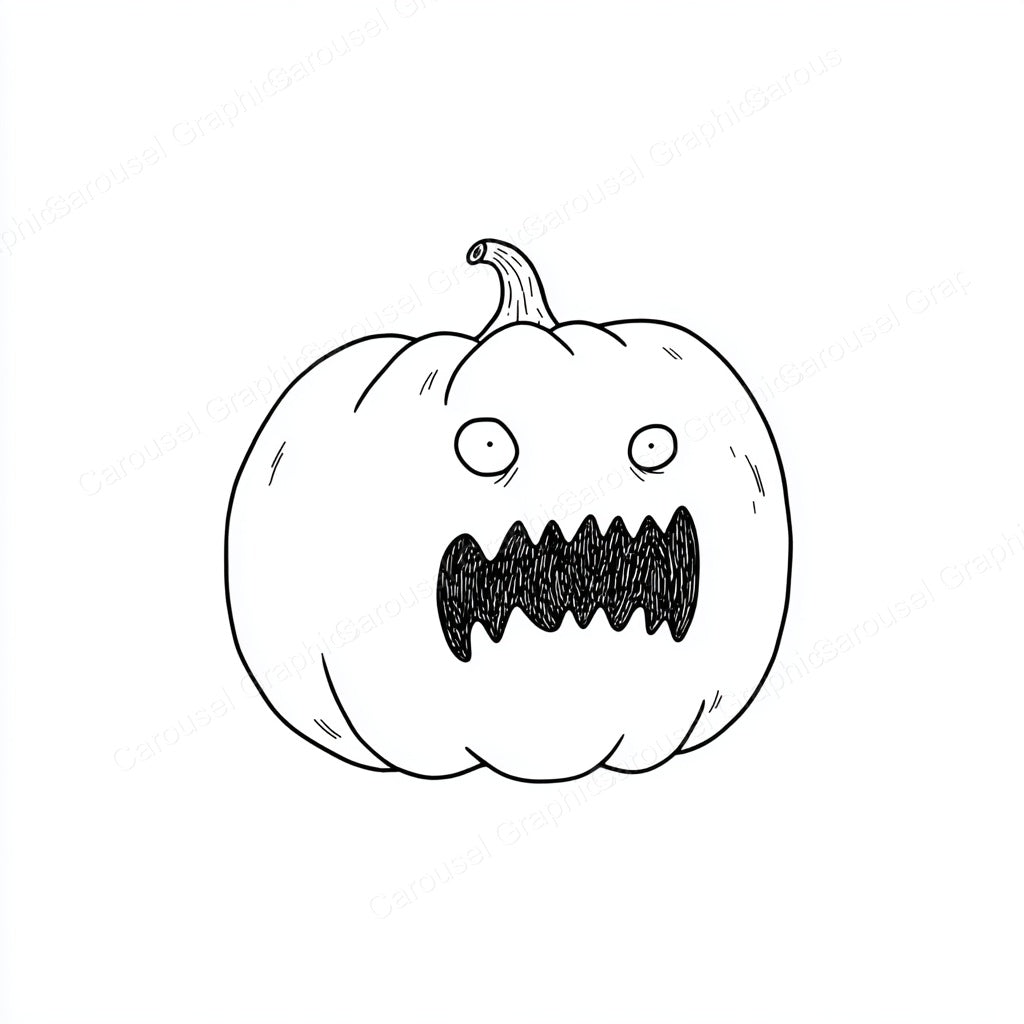 Jack-O-Lantern Vector Graphic preview