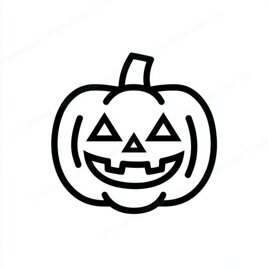 Jack-O-Lantern Vector Graphic preview