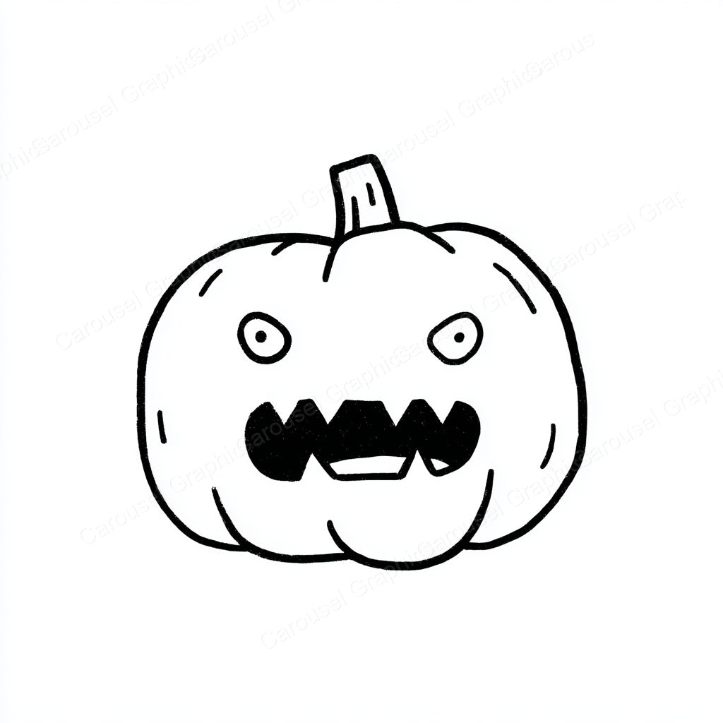 Jack-O-Lantern Vector Graphic preview