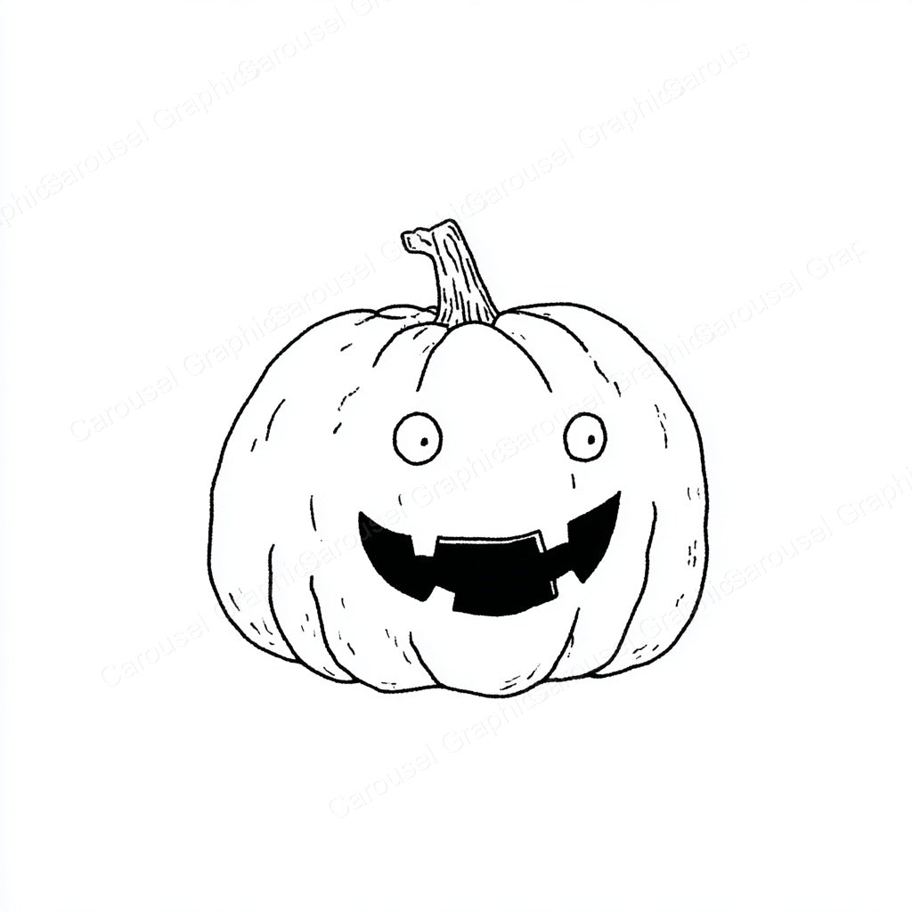 Jack-O-Lantern Vector Graphic preview