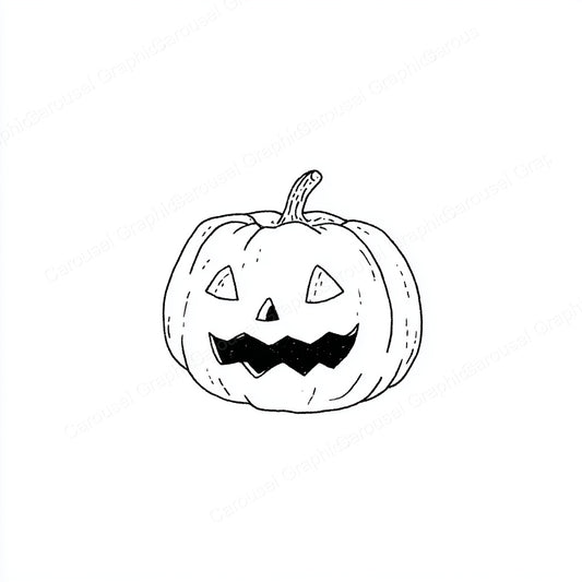 Jack-O-Lantern Vector Graphic preview