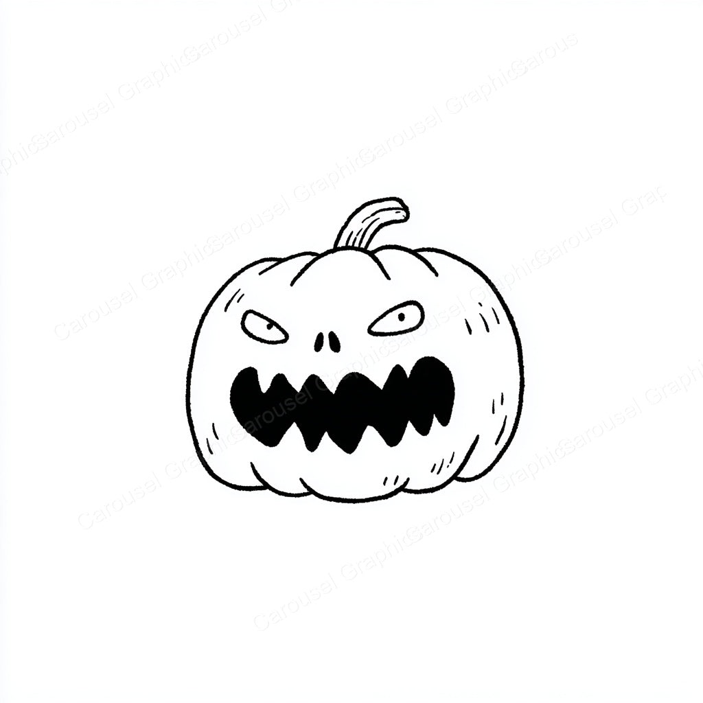 Jack-O-Lantern Vector Graphic preview
