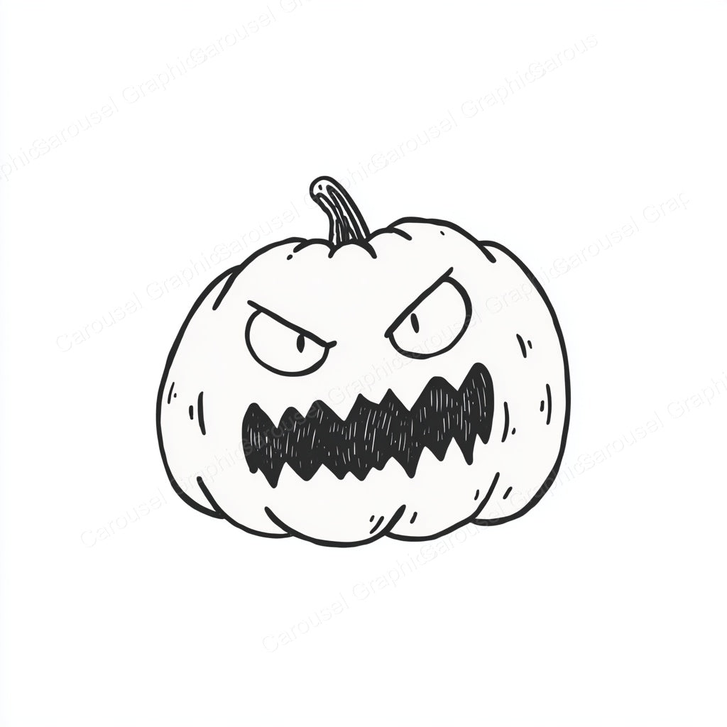 Jack-O-Lantern Vector Graphic preview