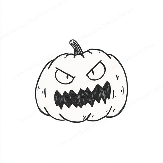 Jack-O-Lantern Vector Graphic preview
