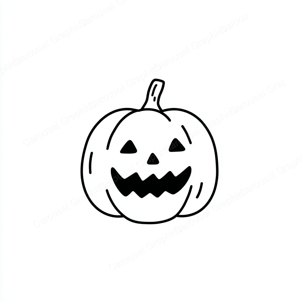 Jack-O-Lantern Vector Graphic preview