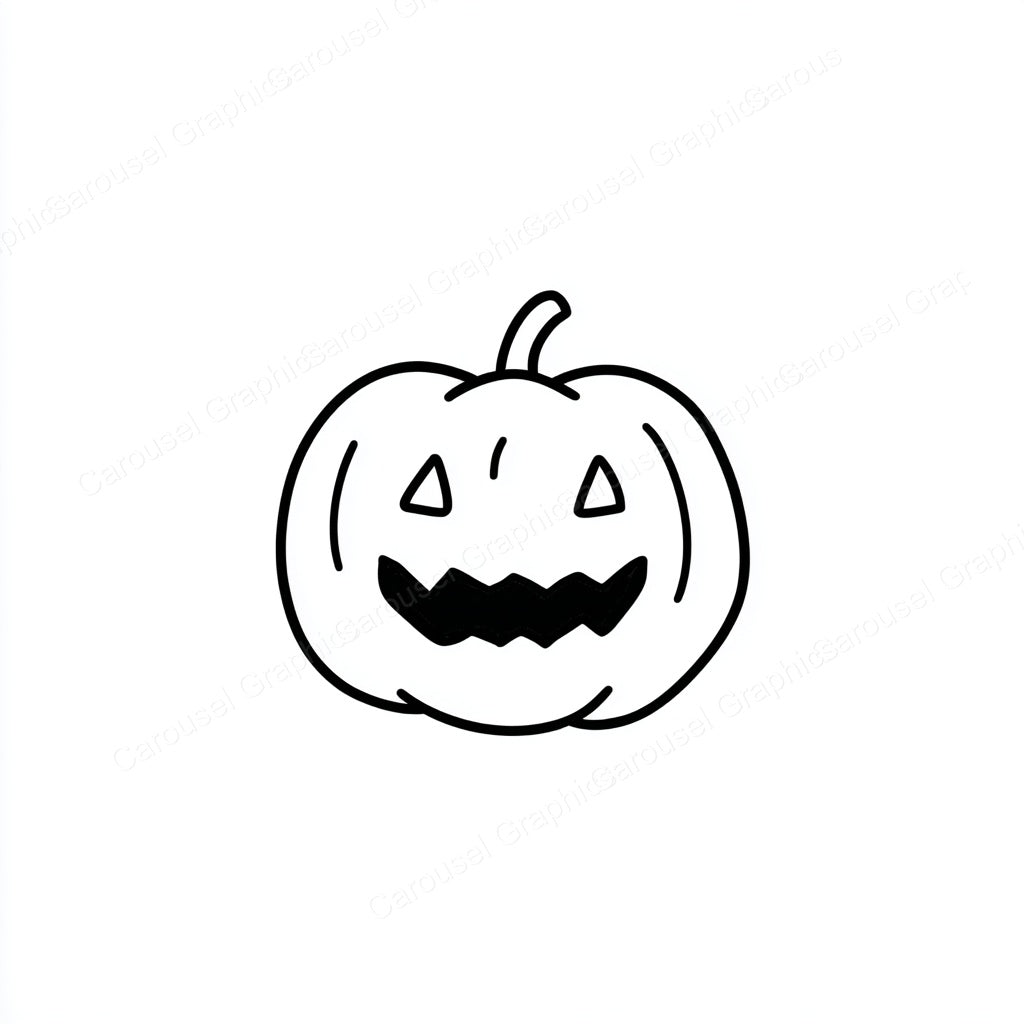 Jack-O-Lantern Vector Graphic preview