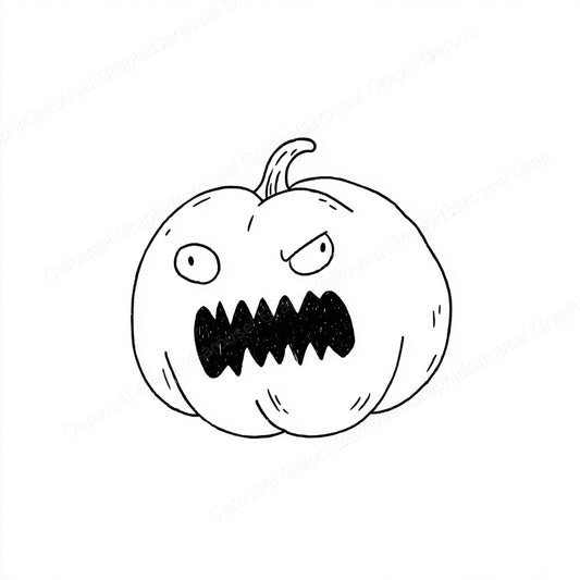 Jack-O-Lantern Vector Graphic preview