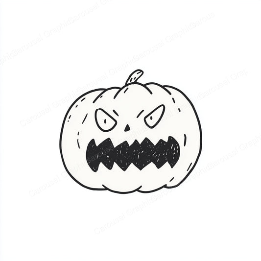 Jack-O-Lantern Vector Graphic preview