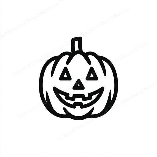 Jack-O-Lantern Vector Graphic preview