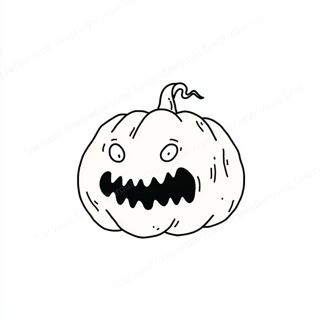Jack-O-Lantern Vector Graphic preview