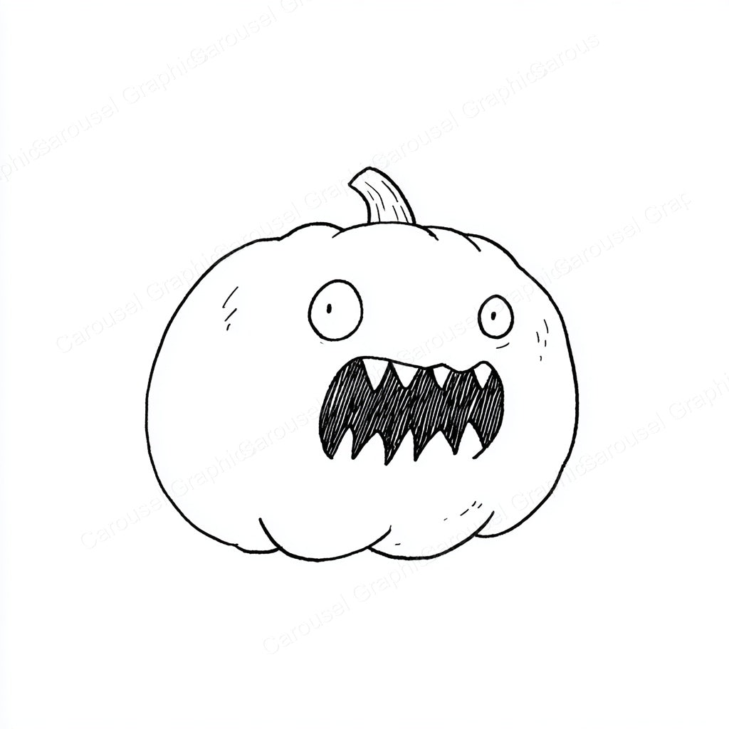 Jack-O-Lantern Vector Graphic preview