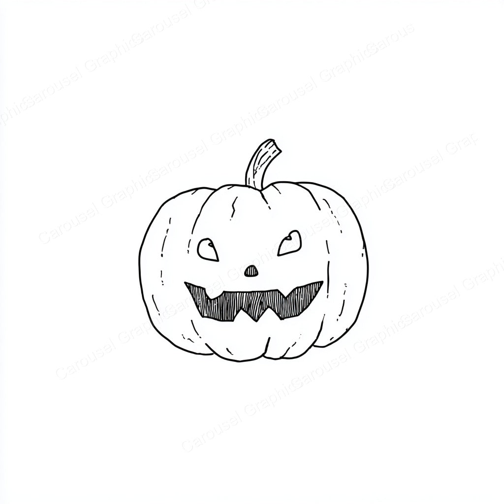 Jack-O-Lantern Vector Graphic preview