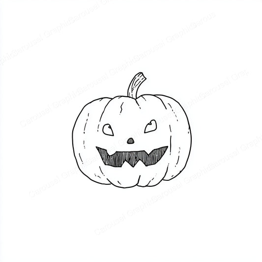 Jack-O-Lantern Vector Graphic preview