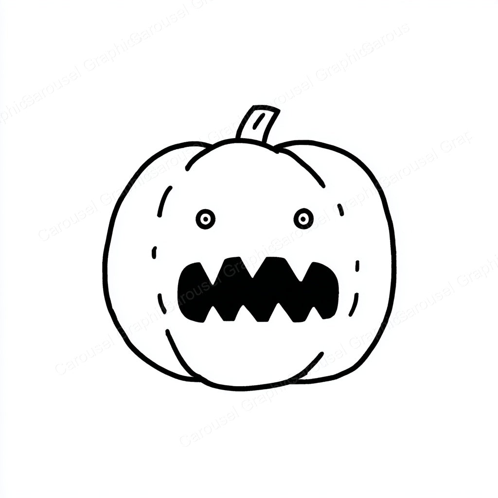 Jack-O-Lantern Vector Graphic preview