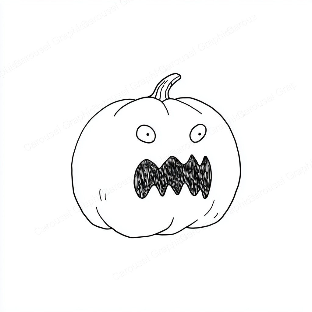 Jack-O-Lantern Vector Graphic preview