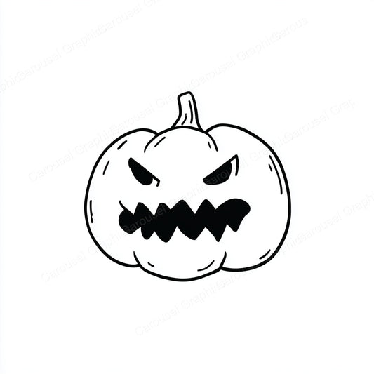 Jack-O-Lantern Vector Graphic preview
