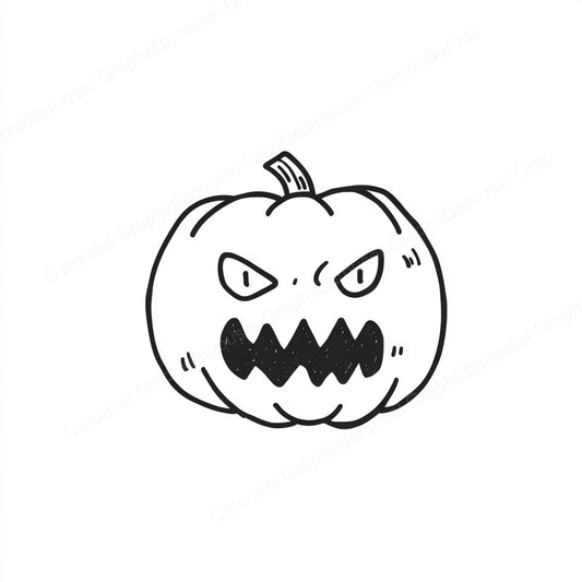 Jack-O-Lantern Vector Graphic preview