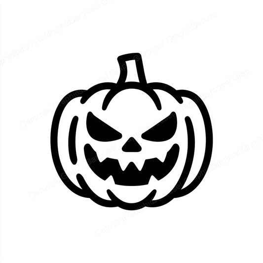 Jack-O-Lantern Vector Graphic preview