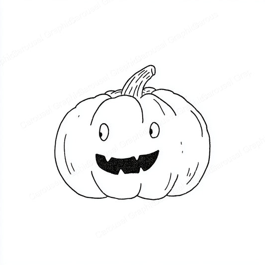 Jack-O-Lantern Vector Graphic preview