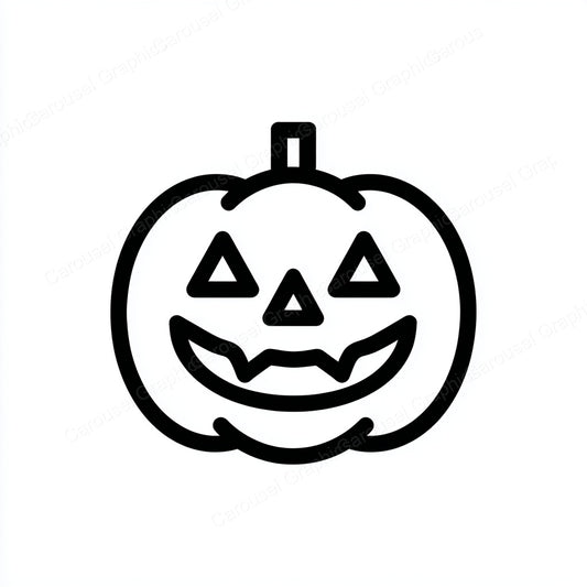 Jack-O-Lantern Vector Graphic preview