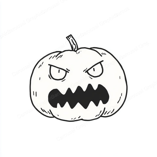 Jack-O-Lantern Vector Graphic preview