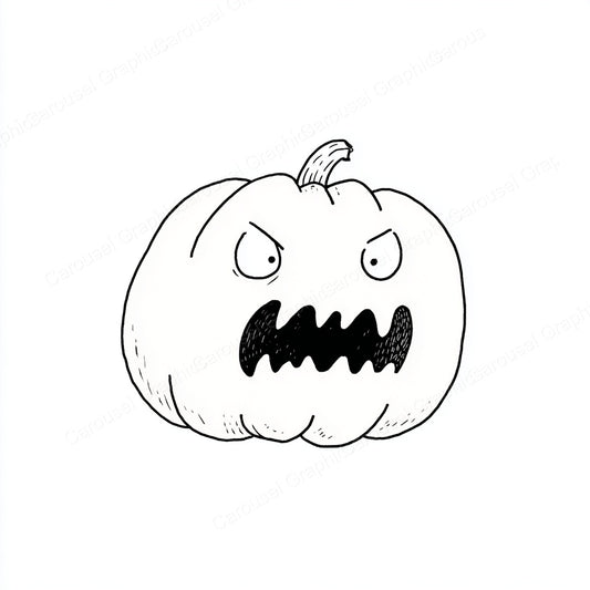 Jack-O-Lantern Vector Graphic preview
