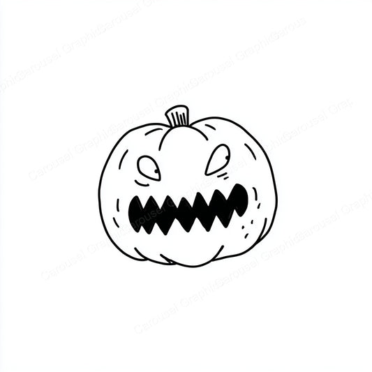 Jack-O-Lantern Vector Graphic preview