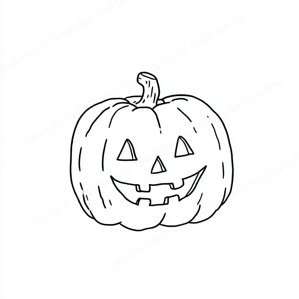 Jack-O-Lantern Vector Graphic preview
