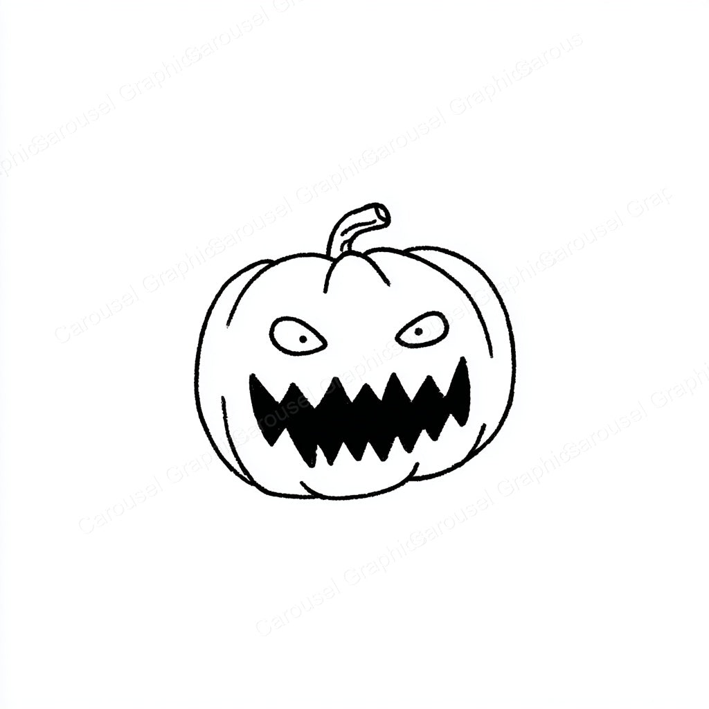 Jack-O-Lantern Vector Graphic preview