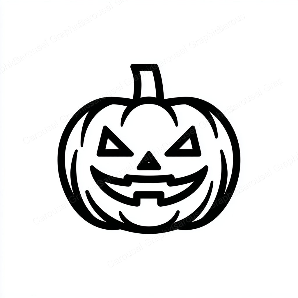 Jack-O-Lantern Vector Graphic preview
