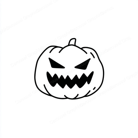 Jack-O-Lantern Vector Graphic preview