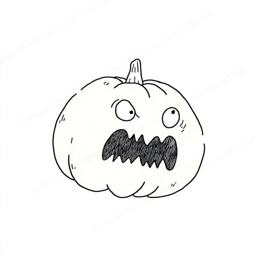 Jack-O-Lantern Vector Graphic preview